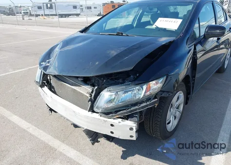2014 Honda Civic Lx from USA, damaged, VIN 19XFB2F54EE242355